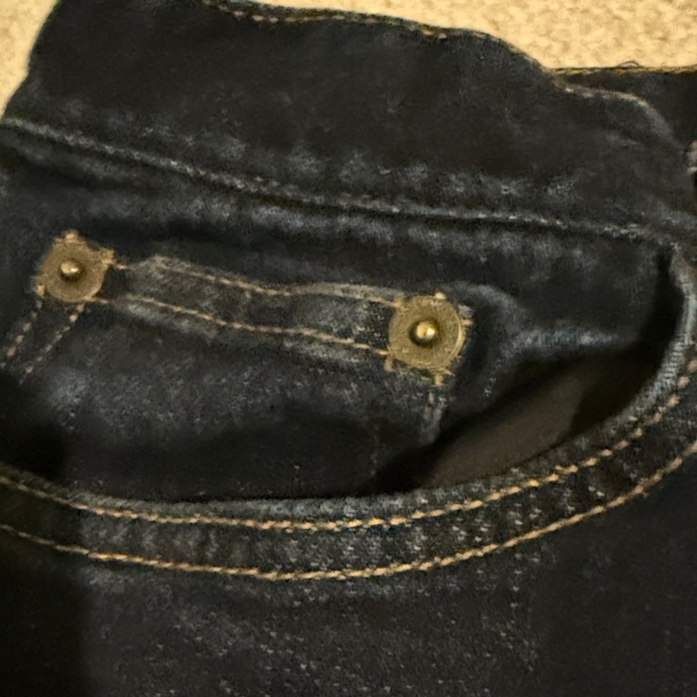 Lauren Ralph Lauren Dark Blue Ankle Jeans - Picture 7 of 13
